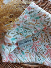 Laden Sie das Bild in den Galerie-Viewer, Halstuch l Musselin l Blumenwiese