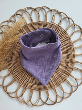 Laden Sie das Bild in den Galerie-Viewer, Halstuch I Musselin I lila