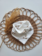 Laden Sie das Bild in den Galerie-Viewer, Halstuch l Musselin l rosa Blümchen