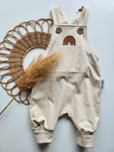 Laden Sie das Bild in den Galerie-Viewer, Latzhose l Strech-Leinen l Sand