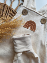 Laden Sie das Bild in den Galerie-Viewer, Latzhose l Strech-Leinen l Sand