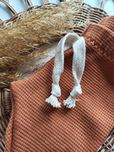 Laden Sie das Bild in den Galerie-Viewer, Leggings l Waffeljersey l Kupfer