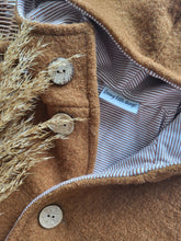 Laden Sie das Bild in den Galerie-Viewer, Wollwalk l Overall l Größe 62/68 l Zimt