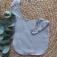 Laden Sie das Bild in den Galerie-Viewer, Sabberli | Lätzchen I hellgrau