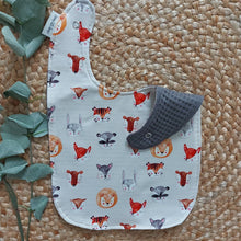 Laden Sie das Bild in den Galerie-Viewer, Sabberli l Lätzchen l dunkelgrau