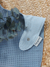 Laden Sie das Bild in den Galerie-Viewer, Sabberli l Lätzchen l rauchblau