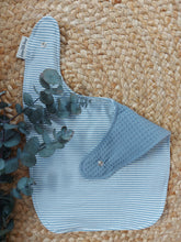 Laden Sie das Bild in den Galerie-Viewer, Sabberli l Lätzchen l rauchblau