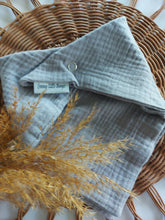 Laden Sie das Bild in den Galerie-Viewer, Halstuch l Musselin l hellgrau
