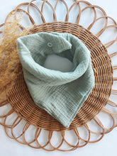 Laden Sie das Bild in den Galerie-Viewer, Halstuch l Musselin l altmint