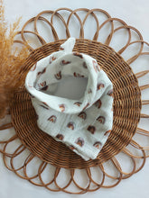 Laden Sie das Bild in den Galerie-Viewer, Halstuch l Musselin l Regenbogen