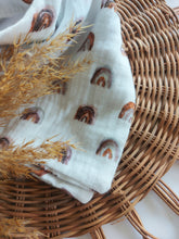 Laden Sie das Bild in den Galerie-Viewer, Halstuch l Musselin l Regenbogen