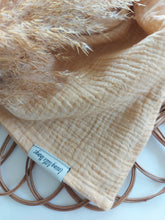 Laden Sie das Bild in den Galerie-Viewer, Halstuch l Musselin l ocker melange