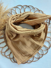 Laden Sie das Bild in den Galerie-Viewer, Halstuch l Musselin l Camel