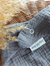 Laden Sie das Bild in den Galerie-Viewer, Halstuch I Musselin I dunkelgrau