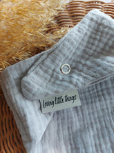 Laden Sie das Bild in den Galerie-Viewer, Halstuch I Musselin I hellgrau