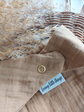 Laden Sie das Bild in den Galerie-Viewer, Halstuch I Musselin I camel