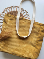 Shopping Bag | Cord helles Camel