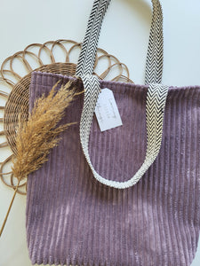 Shopper | Cord mauve