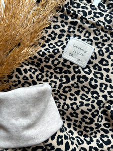 Latzhose l leichter Kuschelsweat l Leo