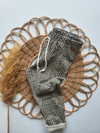 Leggings l Jersey l Leo- Creme