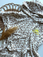 Badeponcho l Frottee-Jersey l Leo