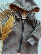 Wollwalk l Overall l Größe 74/80 l braun