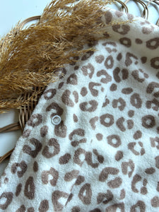Badeponcho l Frottee-Jersey l Leo