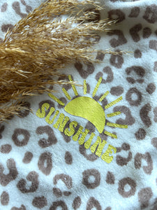 Badeponcho l Frottee-Jersey l Leo