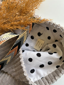 Shopper | Cord Hellgrau
