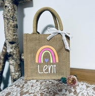 Tasche l Regenbogen l Neon Glitzer